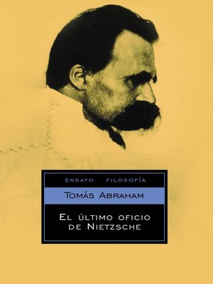 cover image of El último oficio de Nietzsche
